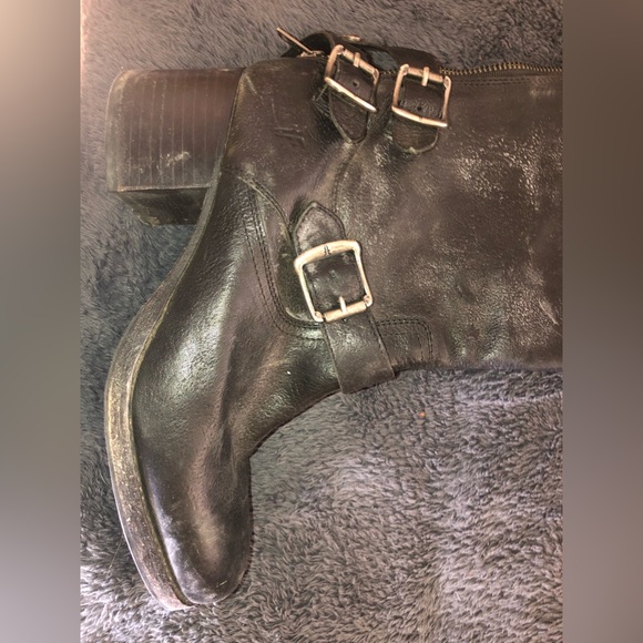 FRYE WOMENS BLACK BOOTS - Picture 4 of 4